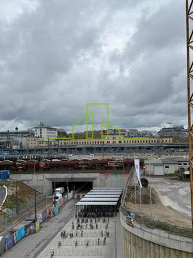 Aussicht auf den Bahnhof - Etagenwohnung mit 59,00 m² in Augsburg / Zentrum zum Kaufen