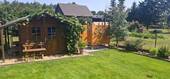 Gartenhaus mit Außendusche - 