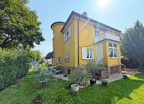 Hausansicht Garten (Nord-West) - 6 Zimmer Mehrfamilienhaus, Wohnhaus zum Kaufen in Bad Nauheim