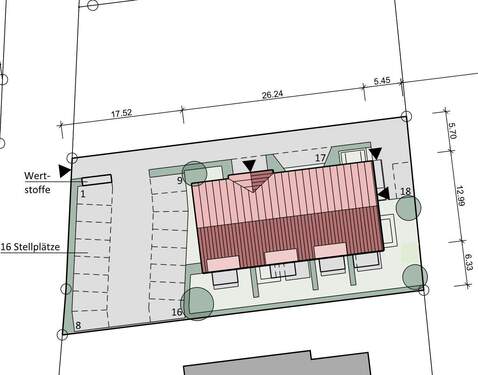 Lageplan Grundstück - 