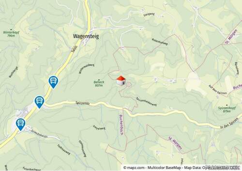 Geolyzer Kartenausschnitt - 