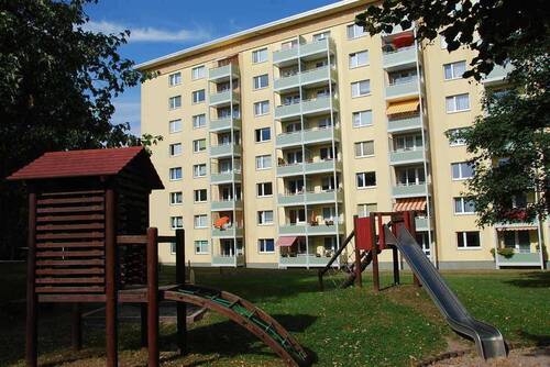 Rückansicht - Etagenwohnung mit 62,50 m² in Chemnitz zur Miete