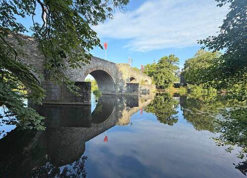 die Lahnbrücke befindet sich vor der Tür - 3 Zimmer Etagenwohnung zum Kaufen in Wetzlar