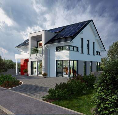 Ansicht Eingang - SMARTES EINFAMILIENHAUS MIT VIEL LIEBE ZUM DETAIL