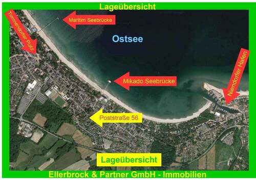 Lageübersicht - Etagenwohnung mit 135,30 m&sup2; in Timmendorfer Strand zum Kaufen