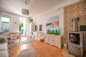 Wohnzimmer - Terrassenwohnung mit 84,00 m&sup2; in Berlin zum Kaufen