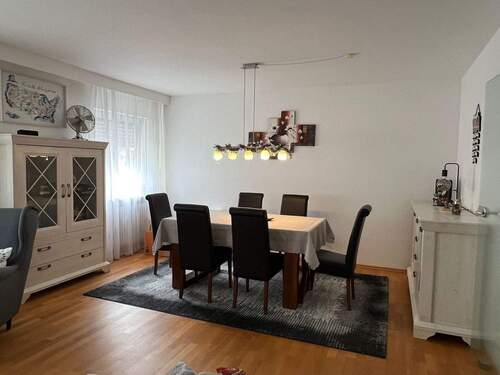 Wohn/Esszimmer - KL-Hohenecken: Schöne 3 Zimmerwohnung mit Balkon