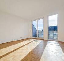 Lichtdurchflutete 3-Zimmerwohnung mit zwei Balkonen und Tiefgaragenstellplatz in ruhiger Wohnlage - Frankfurt am Main Preungesheim