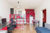 Wohnzimmer - 2 Zimmer Etagenwohnung zum Kaufen in Berlin