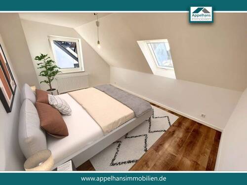 Schlafzimmer - Einfamilienhaus mit 106,70 m² in Osnabrück zum Kaufen