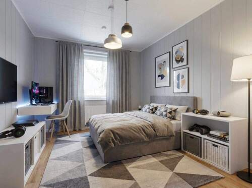 Kinderzimmer Musterfoto - 