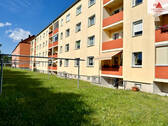 Rückseite mit Garten - 1 Zimmer Etagenwohnung in Sehmatal-Cranzahl