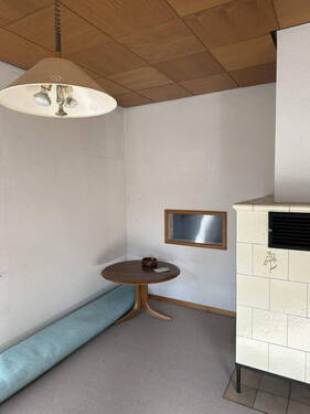 Wohnzimmer mit Fenster Küche - 