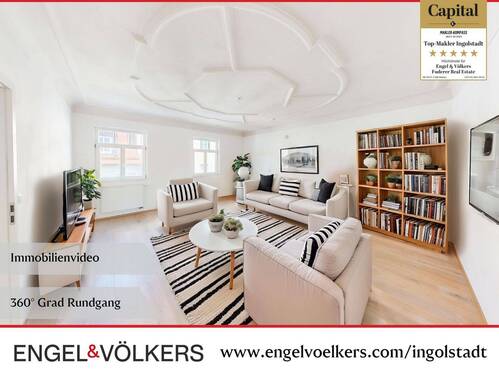Engel & Völkers Ingolstadt - Stilvoll sanierte Altbauwohnung im Denkmalobjekt