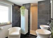 Tageslichtbad mit Dusche - 