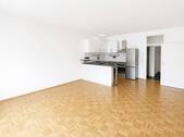 Wohnbereich/Küche Ansicht II - 2 Zimmer Etagenwohnung in Frankfurt am Main