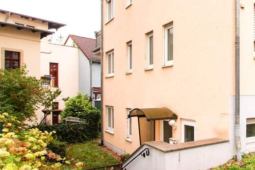 Hausansicht - 3 Zimmer Terrassenwohnung in Dresden