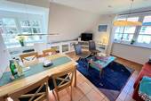 Helles u. großzügiges Wohn- und Esszimmer - 1 Zimmer Etagenwohnung in Wyk auf Föhr