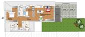 Dachgeschossplan 3FH - 