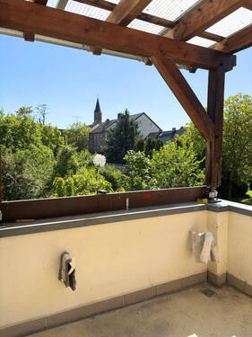 Ausblick von der Dachterrasse - 