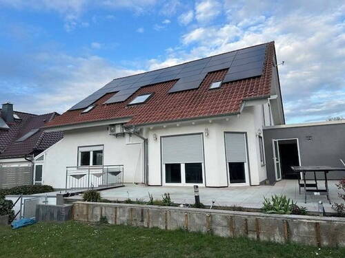 Gartenansicht/Photovoltaik - 