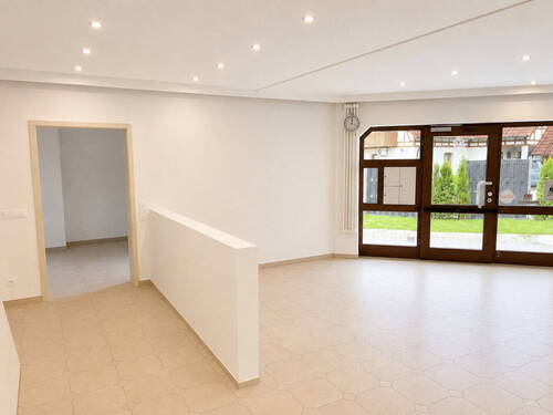 Wohnzimmer - Etagenwohnung mit 116,00 m&sup2; in Itzgrund (Kaltenbrunn) zur Miete