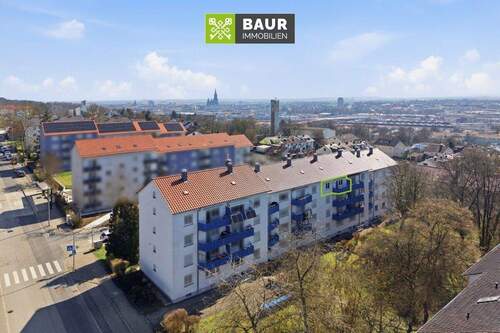 Titelbild - 360° I Vermietete 3-Zimmerwohnung mit Balkon am Eselsberg