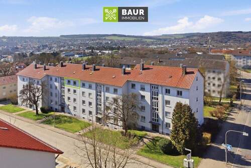 Luftbild - 3 Zimmer Etagenwohnung zum Kaufen in Ulm