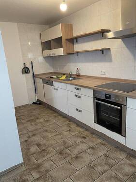 Küche Ansicht 2 - Terrassenwohnung mit 76,00 m&sup2; in Pottum zur Miete