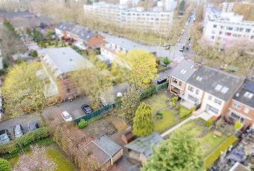 Grundstücksansicht - 5 Zimmer Reihenendhaus in Hamburg