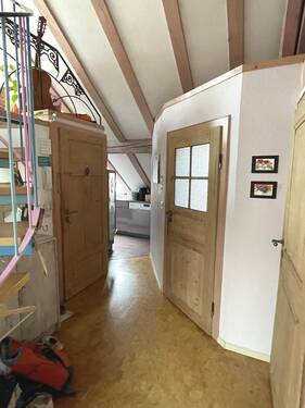 Flur im Dachgeschoss. - 