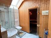 Duschbad mit Sauna im DG - 