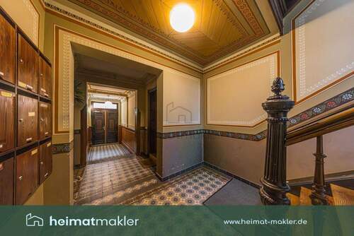 Wohnungseingang - 3 Zimmer Etagenwohnung zum Kaufen in Leipzig