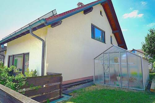 Gewächshaus Ansicht Südseite - 