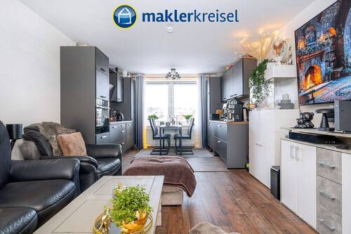 Bild 1 - Wohnen auf zwei Ebenen - Maisonettewohnung in zentraler Innenstadtlage von Esens