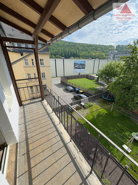 Balkon - 4 Zimmer Etagenwohnung in Schwarzenberg