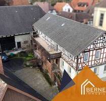 Authentisches Fachwerk-Ensemble mit Scheune und viel Raum für individuelle Wohnideen - Untermerzbach