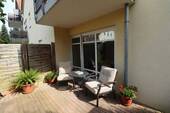 Gemütliche Terrasse mit Sitzgelegenheit - 2 Zimmer Etagenwohnung zum Kaufen in Ribnitz-Damgarten
