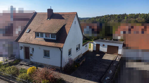 Süd-/Ostansicht - Doppelhaushälfte mit 100,00 m&sup2; in Sulzbach-Rosenberg zum Kaufen