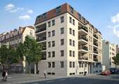 085.062_3D-Visuals_NUE-Schwabacherstraße-74-76_V02 - Große Mansardenwohnung mit Dachterrasse - Nähe U-Bahn, großer Balkon, Top Infrastruktur, Baubeginn erfolgt