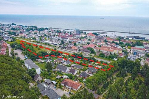 Rückansicht - Grundstück in Sassnitz/Rügen