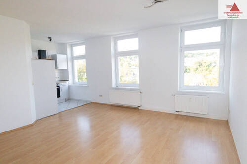 Wohn-/Schlafraum - 1 Zimmer Etagenwohnung in Annaberg-Buchholz