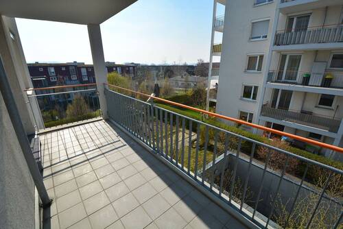 Balkon nach Westen - 