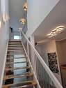 schicke gerade Treppe - 