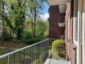 Blick vom Balkon - Bezugsfreie 2,5-Zimmer-Wohnung in ruhiger Seitenstraße von Borgfelde