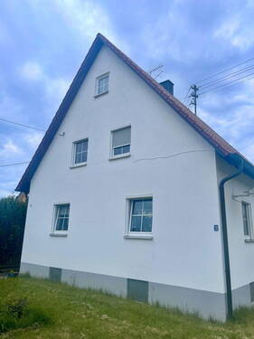 Westansicht - Einfamilienhaus mit 118,00 m² in Ichenhausen zum Kaufen
