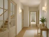 Visuelle Veranschaulichung - Herrenhaus Flur OG - 