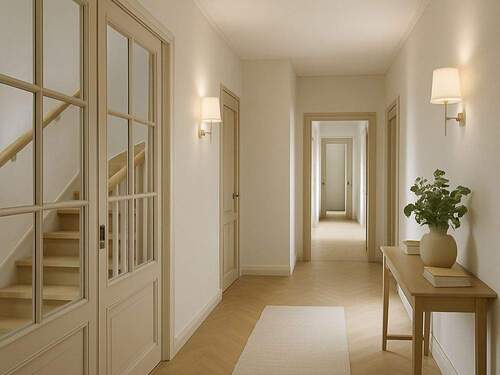 Visuelle Veranschaulichung - Herrenhaus Flur OG - 
