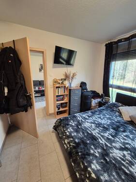 Schlafzimmer - Etagenwohnung mit 44,00 m&sup2; in Nürtingen zum Kaufen