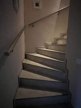 Treppe Dachstudio von unten - 
